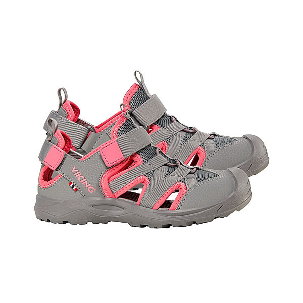 Viking Sandalen ADVENTURE V2 mit Zehenschutz in pearlgrey