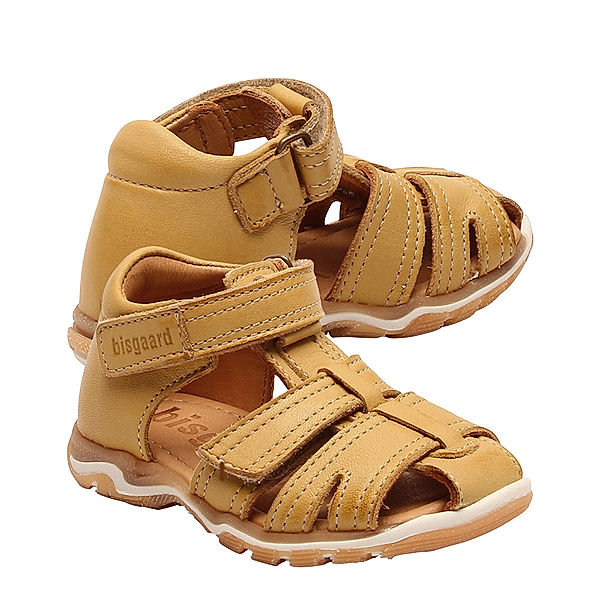 bisgaard Sandalen ANNI mit Zehenschutz in honey