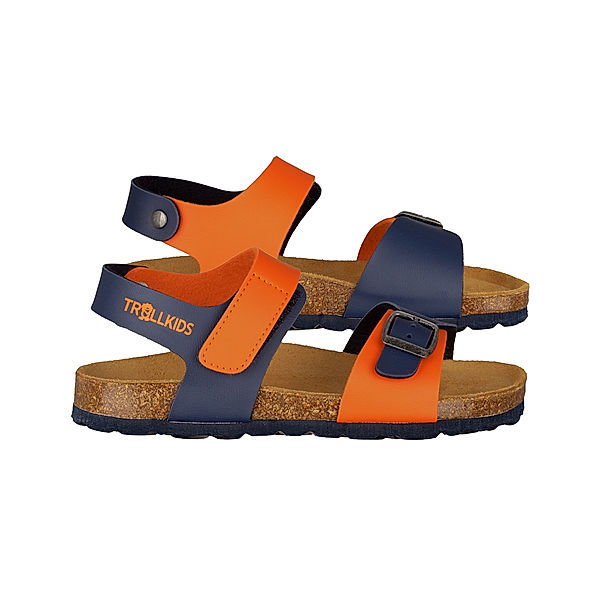 TROLLKIDS Sandalen BERGEN in mystic blue/orange