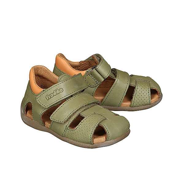 froddo® Sandalen CARTE DOUBLE mit Zehenschutz in olive