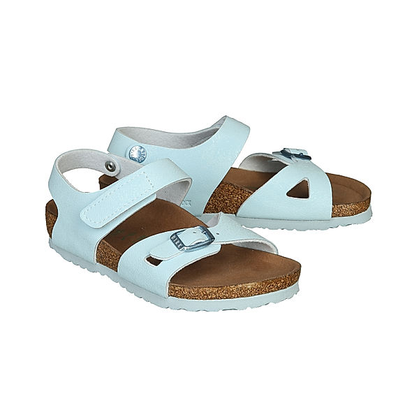 BIRKENSTOCK Sandalen COLORADO KIDS BF EARTHY VEG in light blue