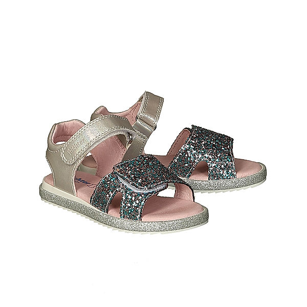 RICHTER Sandalen GLITTER CHIC in silber