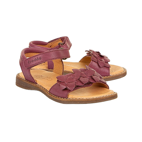 froddo® Sandalen LORE FLOWERS in bordeaux