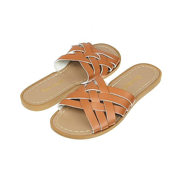 Salt-Water Sandals Sandalen RETRO SLIDE in brown tan