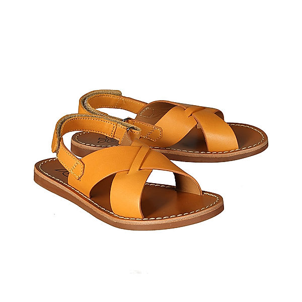 POM D'API Sandalen STITCH CROSS in safran