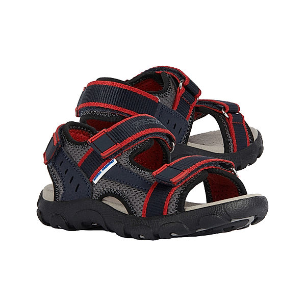 GEOX Sandalen STRADA in navy/red