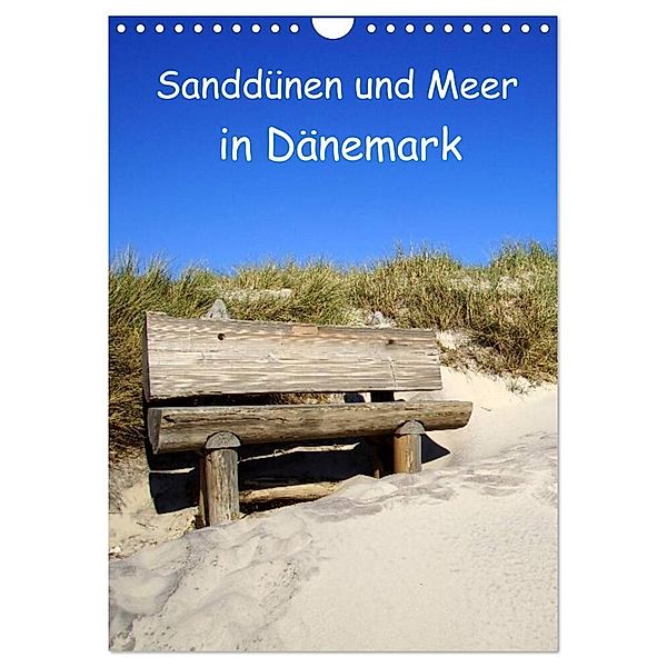 Sanddünen und Meer in Dänemark (Wandkalender 2024 DIN A4 hoch), CALVENDO Monatskalender, Beate Bussenius