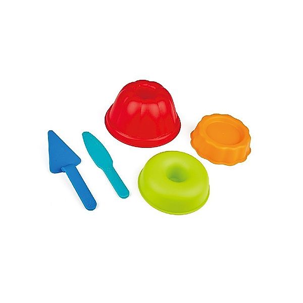 Hape Sandformen BACKSTUBE 5-teilig in bunt