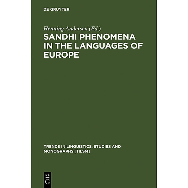 Sandhi Phenomena in the Languages of Europe