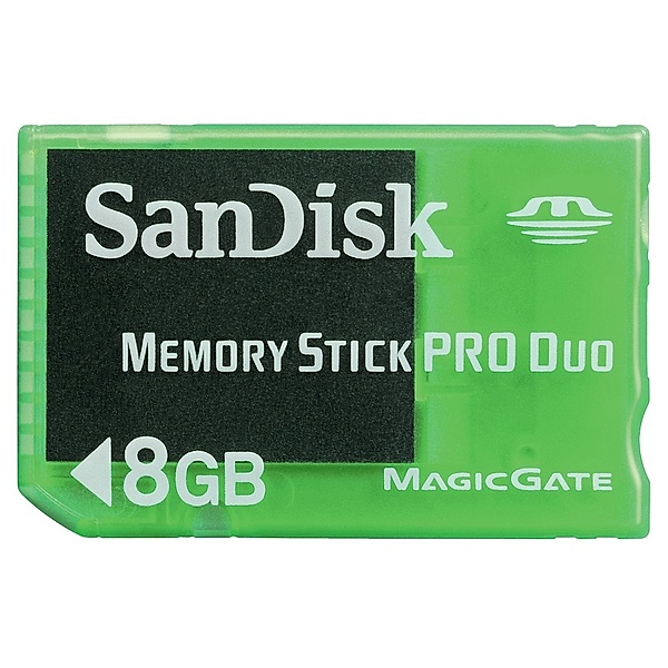 SanDisk Memory Stick Pro Duo 8GB Gaming