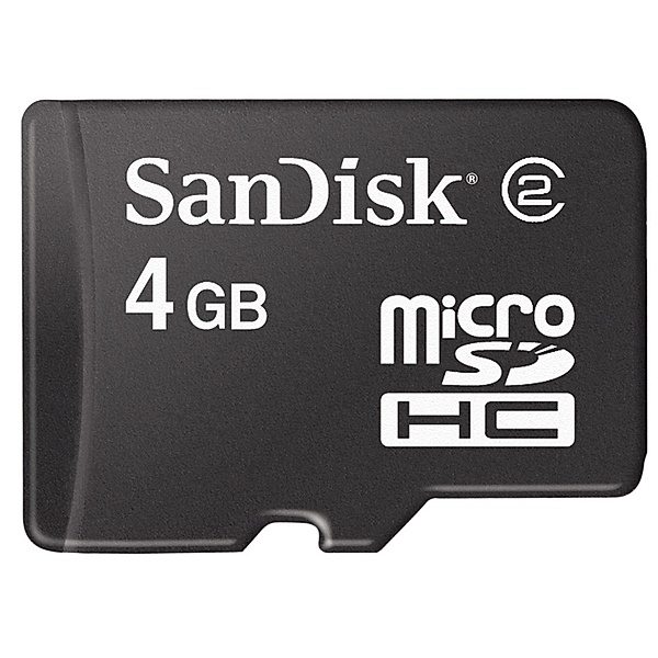 SanDisk microSDHC 4GB Class 4 Mobile