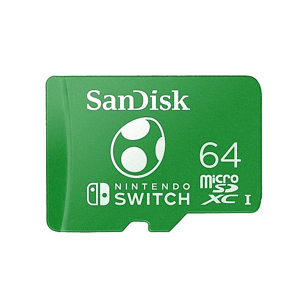 SanDisk microSDXC Extreme Nintendo licensed Yoshi Edition, 64 GB