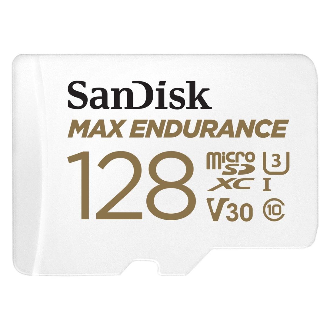 SanDisk microSDXC Max Endurance 128GB V30 U3 Cl.10 R100 W40 + SD-Adapter |  Weltbild.at