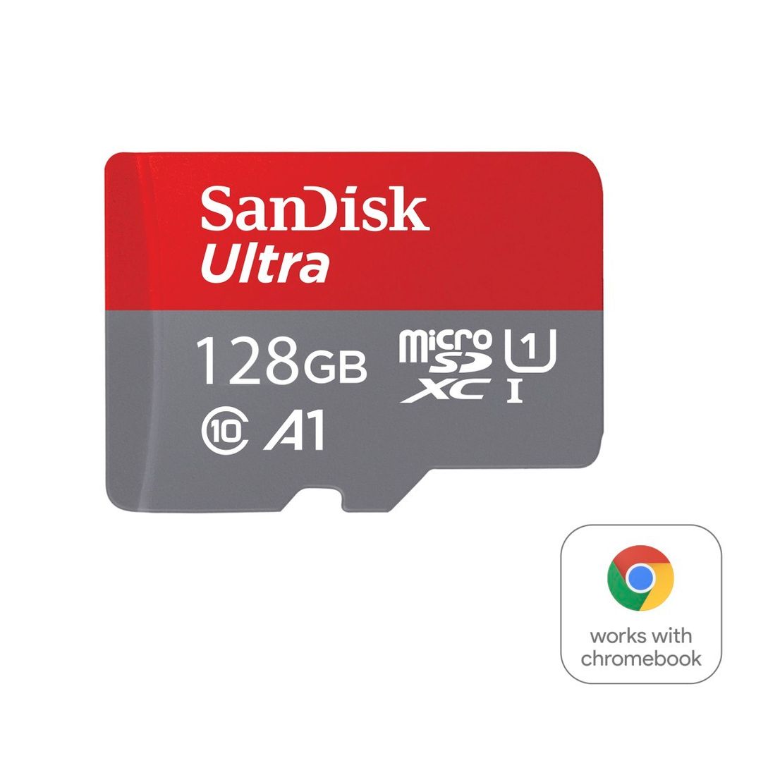 SanDisk microSDXC Ultra 128GB, Class 10, 140MB s + SD-Adapter für  Chromebooks | Weltbild.de