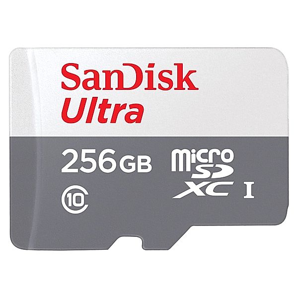 SanDisk microSDXC Ultra® Lite 256GB (UHS-I/Cl.10/100MB/s)