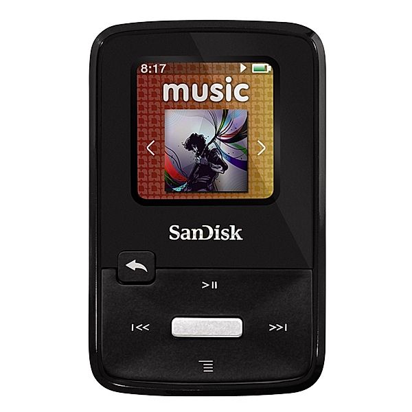 SanDisk Sansa Clip Zip MP3-Player 4GB Schwarz