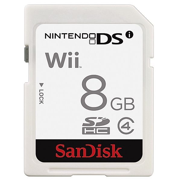 SanDisk SDHC 8GB Class 4 Gaming für DSi/2DS/3DS