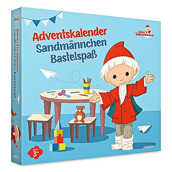 Sandmännchen Sandmännchen Adventskalender Bastelspass 2023