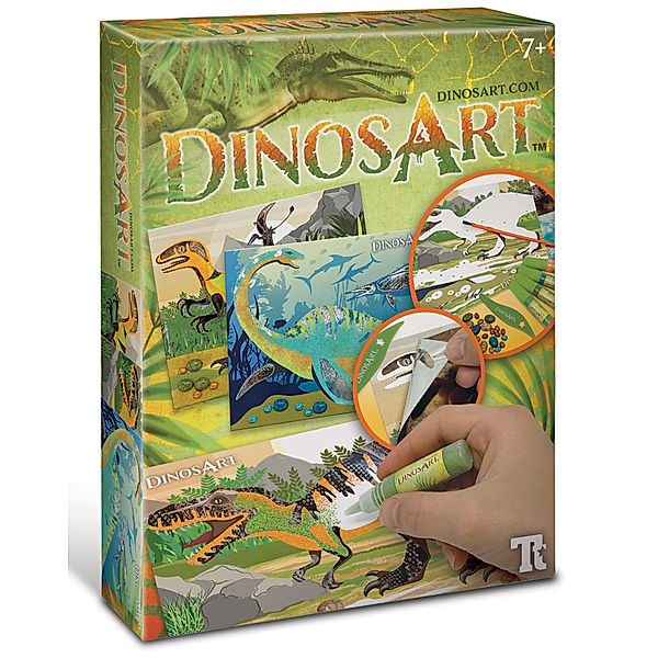 Dinos Art Sandmal-Set DINOARTS in bunt