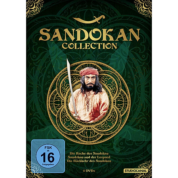 Sandokan Collection, Dietmar Behnke, Luigi Capuano, Arpad DeRiso, Adriano Bolzoni, George Eastman, Emilio Salgari