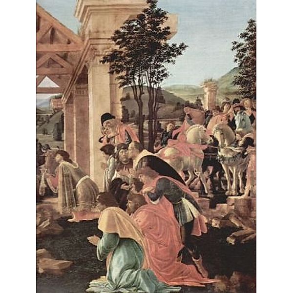 Sandro Botticelli - Anbetung der Könige (Washington), Detail - 2.000 Teile (Puzzle)