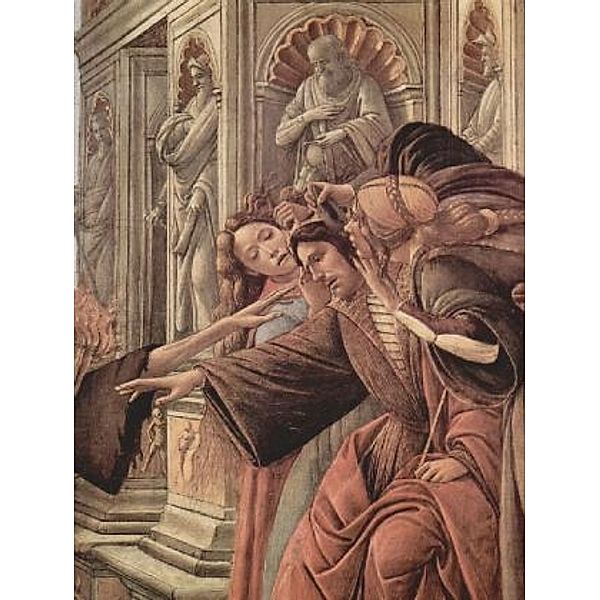 Sandro Botticelli - Die Verleumdung, Detail: Der schlecht beratene Richter - 500 Teile (Puzzle)