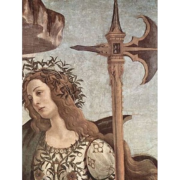Sandro Botticelli - Minerva und der Kentaur, Detail: Minerva - 500 Teile (Puzzle)