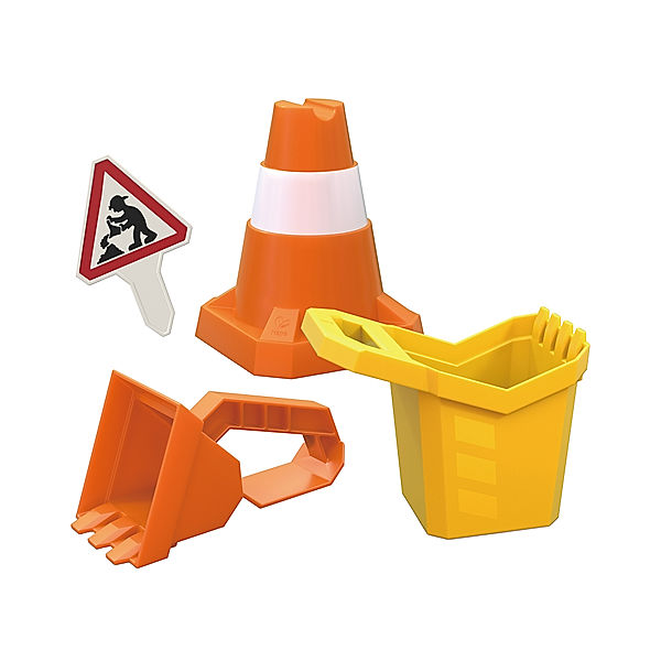 Hape Sandspielzeug BAUSTELLE 4-teilig