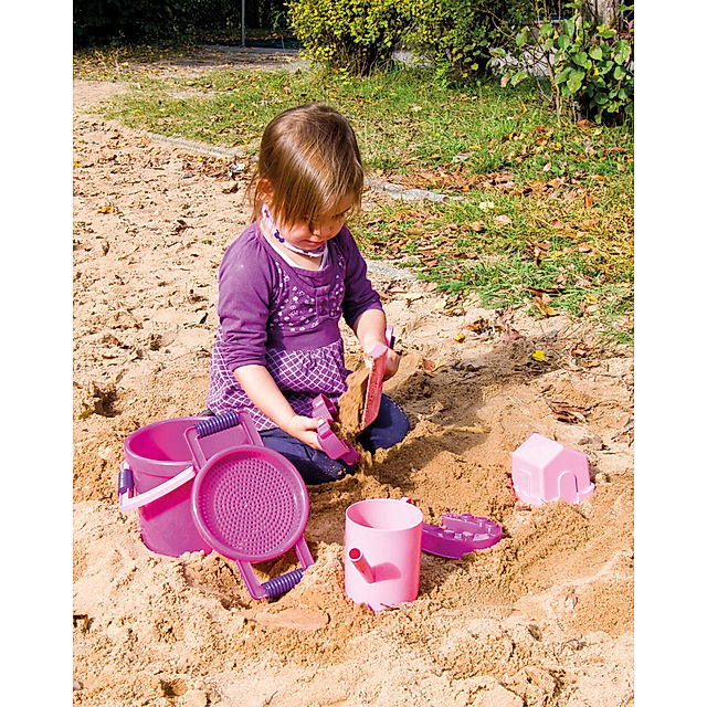 Sandspielzeug-Set PONY 7-teilig in pink kaufen | tausendkind.at
