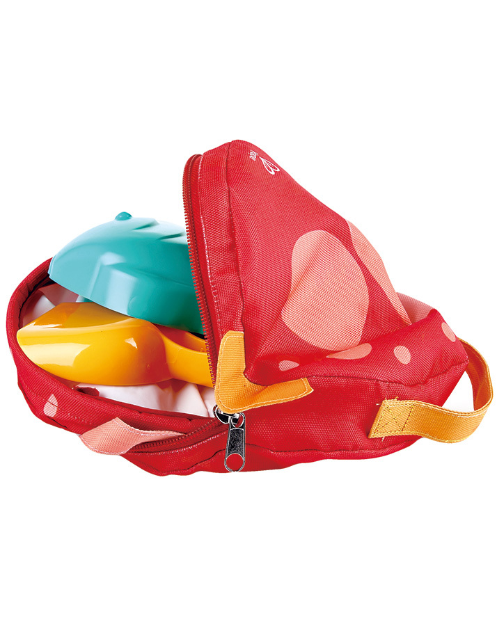 Hape E8202 Babyschaufel rot Sandspielzeug Kunststoff NEU # 