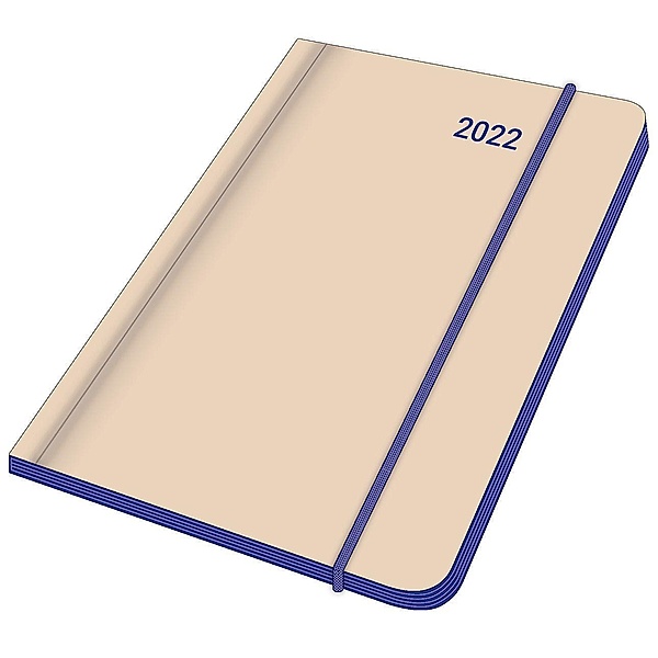 SANDSTONE 2022 - Diary - Buchkalender - Taschenkalender - 8x11,5