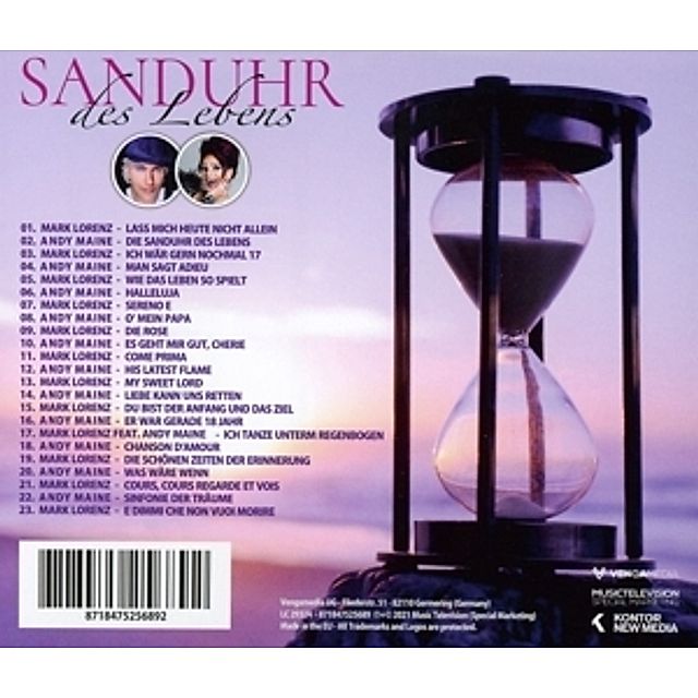 Sanduhr Des Lebens CD von Mark Lorenz bei Weltbild.de bestellen