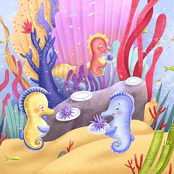 Sandy seahorse says It's not fair!, Taylor Linnea