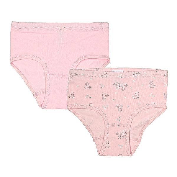 Sanetta Sanetta Hüft-Slip Swan Lake, 2er-Set, rosa (Größe: 116)