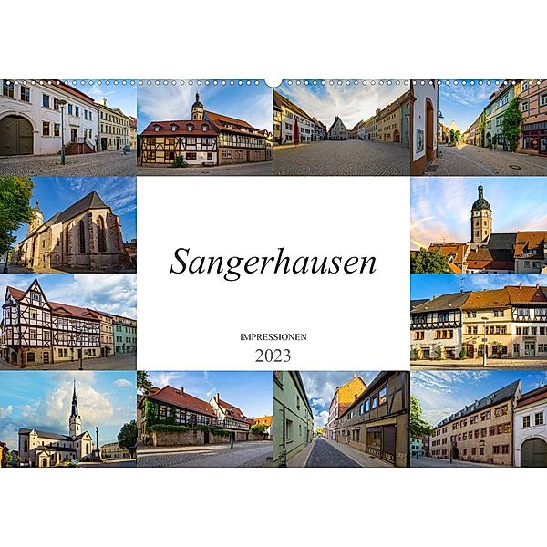 Sangerhausen Impressionen (Wandkalender 2023 DIN A2 quer), Dirk Meutzner