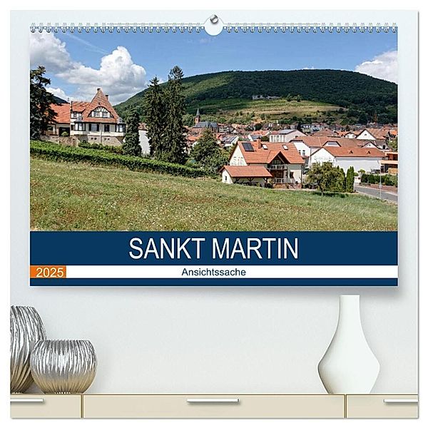 Sankt Martin - Ansichtssache (hochwertiger Premium Wandkalender 2025 DIN A2 quer), Kunstdruck in Hochglanz, Calvendo, Thomas Bartruff