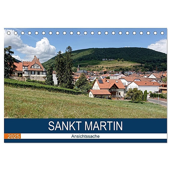 Sankt Martin - Ansichtssache (Tischkalender 2025 DIN A5 quer), CALVENDO Monatskalender, Calvendo, Thomas Bartruff
