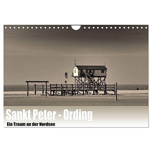 Sankt Peter-Ording. Ein Traum an der Nordsee (Wandkalender 2024 DIN A4 quer), CALVENDO Monatskalender, Guido Wulf