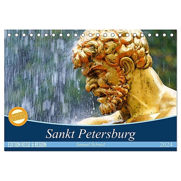 Sankt Petersburg (Tischkalender 2024 DIN A5 quer), CALVENDO Monatskalender, huttwil (schweiz), samuel schmid