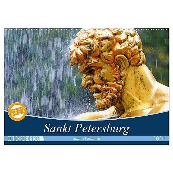 Sankt Petersburg (Wandkalender 2024 DIN A2 quer), CALVENDO Monatskalender, huttwil (schweiz), samuel schmid