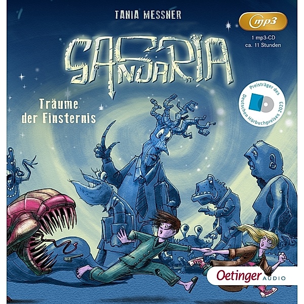 Sansaria 1. Träume der Finsternis,1 Audio-CD, 1 MP3, Tania Messner