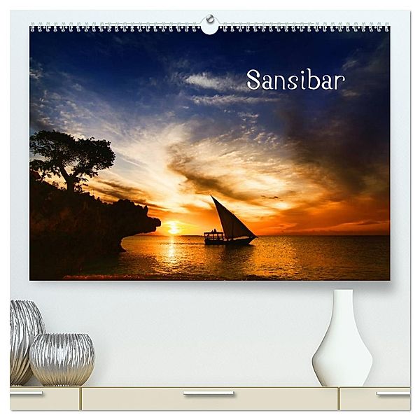 Sansibar (hochwertiger Premium Wandkalender 2025 DIN A2 quer), Kunstdruck in Hochglanz, Calvendo, © Thomas Deter