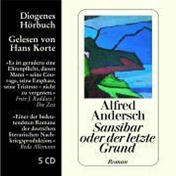 Sansibar oder der letzte Grund, 5 Audio-CD, Alfred Andersch