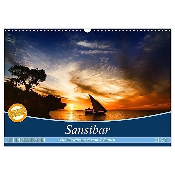 Sansibar (Wandkalender 2024 DIN A3 quer), CALVENDO Monatskalender, © Thomas Deter