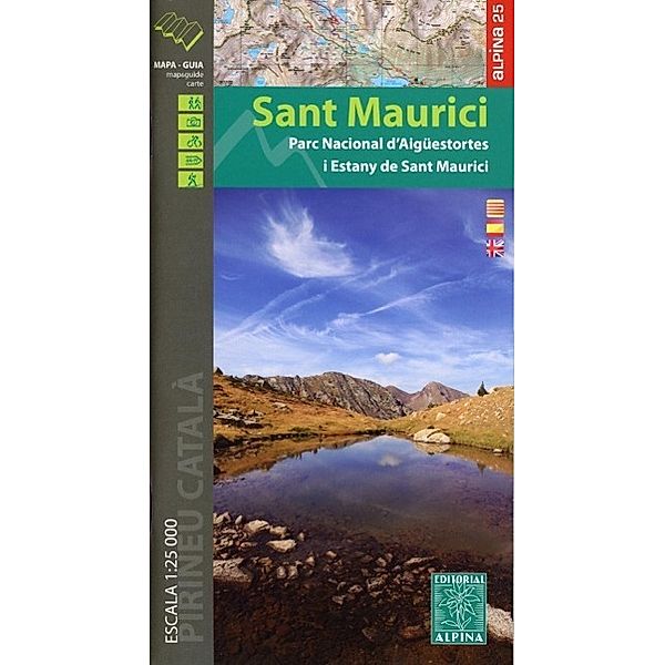 Sant Maurici Wanderkarte