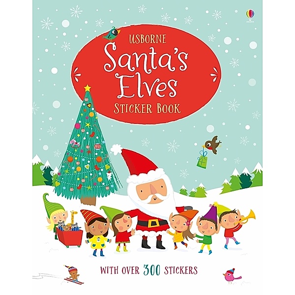 Santa's Elves Sticker Book, Fiona Watt