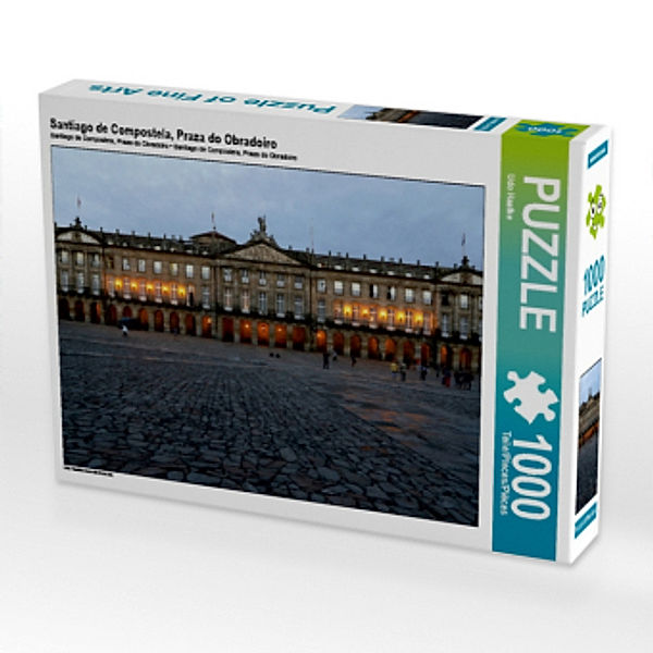 Santiago de Compostela, Praza do Obradoiro (Puzzle), Udo Haafke