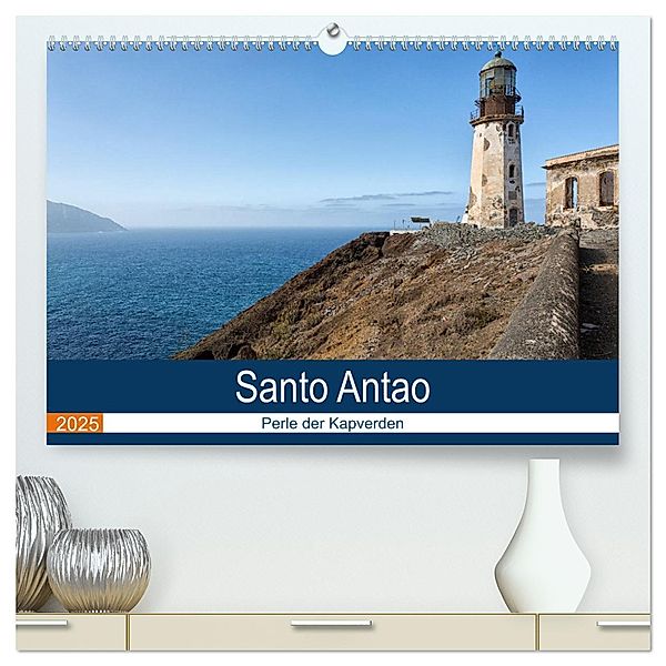 Santo Antao, Perle der Kapverden (hochwertiger Premium Wandkalender 2025 DIN A2 quer), Kunstdruck in Hochglanz, Calvendo, Andreas Klesse