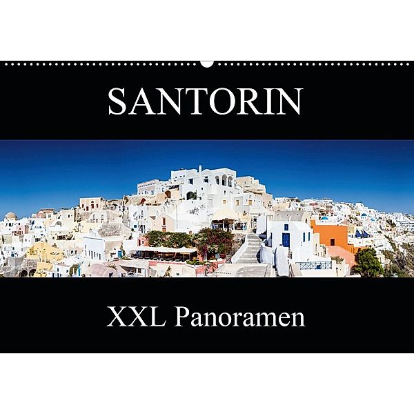 Santorin - XXL Panoramen (Wandkalender 2020 DIN A2 quer), Juergen Schonnop