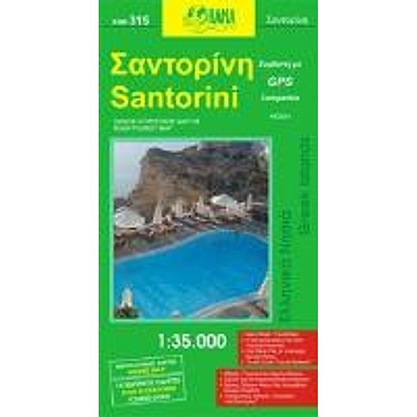 Santorini 1 : 35 000